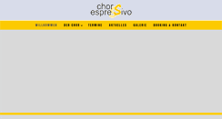 Desktop Screenshot of chor-espressivo.de